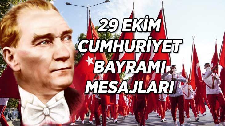 CUMHURİYET MESAJLARI 2022! 99. YIL DÖNÜME ÖZEL 29 EKİM CUMHURİYET BAYRAMI MESAJLARI RESİMLİ-UZUN-KISA