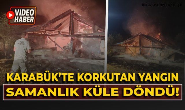 Yangında kullanılmaz hale geldi
