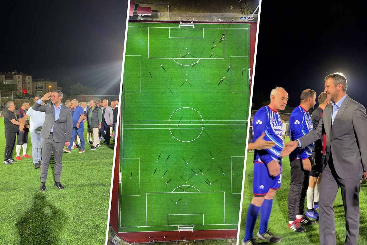 Başkan Çetinkaya, Bahar Futbol Turnuvası’nda Takımlara Moral Verdi