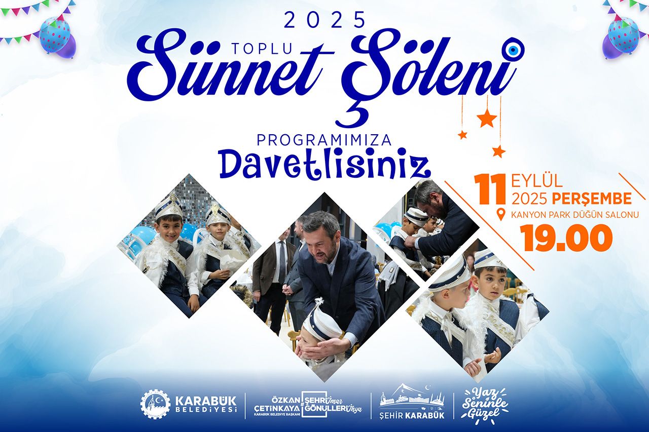 Karabük’te 2. Toplu Sünnet Şöleni