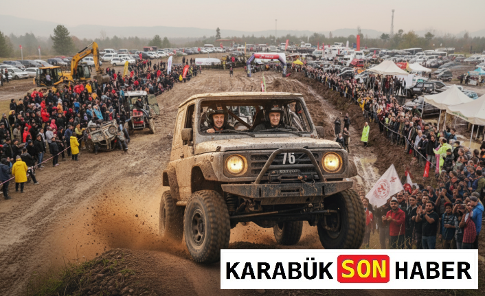 TOZ DUMAN İÇİNDE BİR İLK: YENİCE OFF-ROAD FESTİVALİ'NDE ADRENALİN ZİRVEYE ÇIKTI!