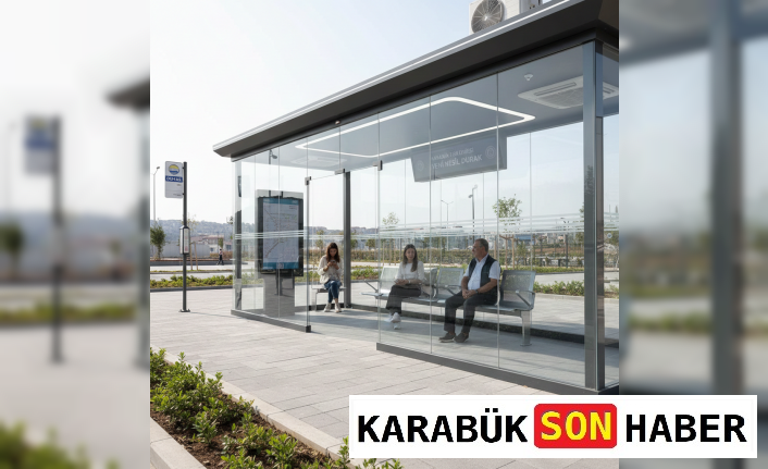 Karabük'te Ulaşım Konforu Yükseliyor: Kapalı ve Klimalı Duraklar Geliyor