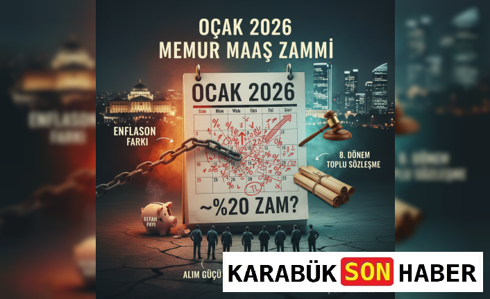 Memur ve Emekli Zammında Kritik Eşik: Ocak 2026 Zammı %20'ye Yaklaşıyor, Refah Payı İhtimali Zayıf
