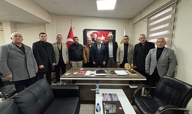 MHP Karabük İl Başkanı Gedikoğlu'ndan Gazeteciler Cemiyeti'ne Ziyaret