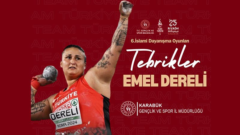 Milli Gururumuzdan Altın Madalya! Emel Dereli Zirvede