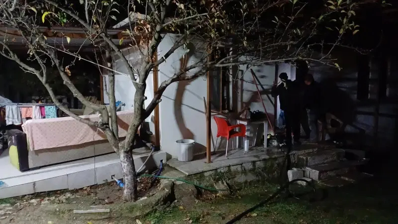 Safranbolu'da Müştemilat Yangını: Bir Kişi Dumandan Etkilendi