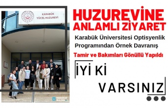 KARABÜK ÜNİVERSİTESİ OPTİSYENLİK PROGRAMINDAN ÖRNEK DAVRANIŞ