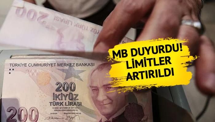 Merkez Bankası duyurdu!  FAST işlem limitleri artırıldı