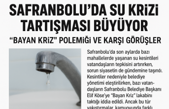 Bayan Kriz” Yakıştırmasına Tepki