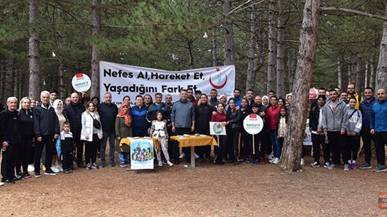 Karabük’te Dünya Yürüyüş Günü’ne Yoğun Katılım