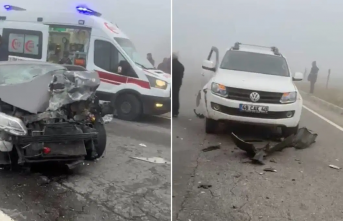 Batman-Kozluk Yolunda Sis Puslu Sabah: Zincirleme Kaza