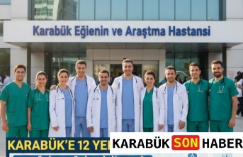 Karabük’e 12 Yeni Hekim Geldi: Sağlık Hizmetleri Nefes Alacak