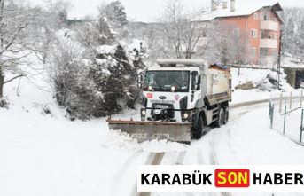 Karabük’te Kar Alarmı: Belediye Tam Kadro Hazır