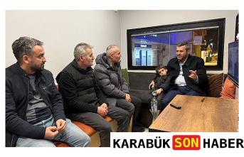 BAŞKAN ÇETİNKAYA ESNAF VE VATANDAŞLA BİR ARAYA GELDİ