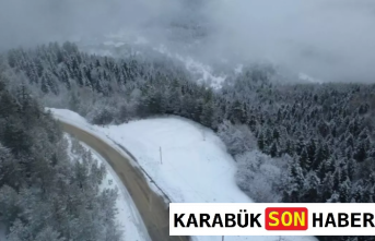 Karabük Beyaza Büründü: Ahmet Usta Mevkisinde Kar Mesaisi