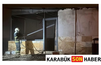 Karabük Gökdere’de Korkutan Yangın: Bağ Evi Kül Oldu