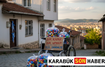 Karabük'te Tekstil İşçisinden Örnek Dayanışma: 322. Sandalye Teslim Edildi