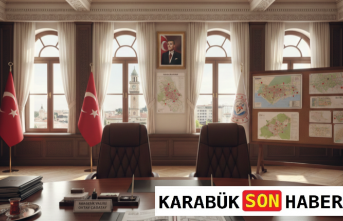 Karabük Valisi Oktay Çağatay’dan Başkan Çetinkaya’ya Kabul