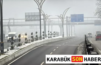 Karabük’te Sabah Saatlerinde Yoğun Pus: Görüş Mesafesi Düştü