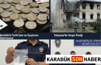 Karabük’te Tarihi Eser ve Uyuşturucu Operasyonu: 4 Gözaltı