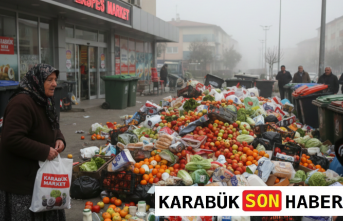 Market Kapısında Çöp Dağı: Vatandaşın İsraf İsyanı