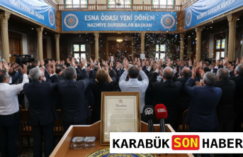 Safranbolu Esnaf Odasında Nazmiye Dursunlar Dönemi Başladı