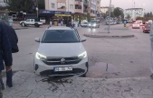 Karabük'te otomobilin çarptığı yaya yaralandı