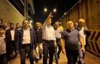 Başkan Çetinkaya Sahada