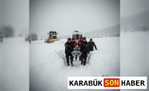 Safranbolu'da Kar Esareti: Hasta Kadın İçin Zamanla Yarış