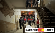 Karabük'te Apartman Boşluğunda Acı Buluş