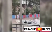 Karabük'te Kar Altında Saygı Duruşu