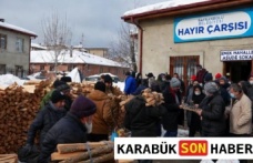 Safranbolu'da Kış Yardımı Kampanyası Devam Ediyor