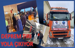 DEPREM BÖLGELERİNE ESKİPAZAR'DAN YARDIM ELİ