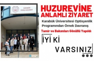 KARABÜK ÜNİVERSİTESİ OPTİSYENLİK PROGRAMINDAN...