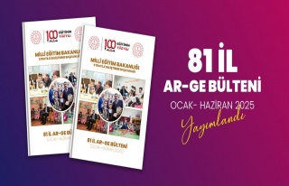 81 İL AR-GE BİRİMLERİNİN FAALİYETLERİ, BÜLTEN...