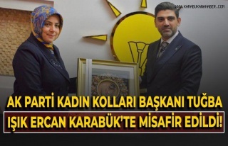 AK Parti Kadın Kolları Başkanı Ercan, Karabük’te...