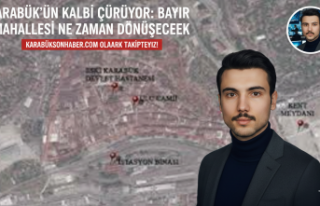 Karabük’ün Kalbi Çürüyor: Bayır Mahallesi...