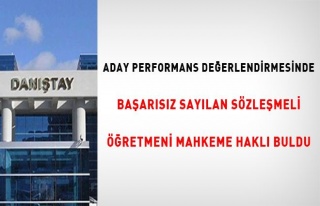 ADAY Öğretmen Performans Fesih Kararı Yargıdan...