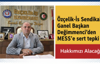 Değirmenci’den MESS’e sert uyarı: Metal işçisi...