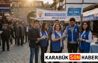 AK Parti Karabük Teşkilatında Üye Seferberliği:...