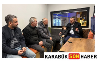 BAŞKAN ÇETİNKAYA ESNAF VE VATANDAŞLA BİR ARAYA...