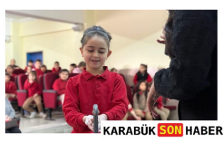 Karabük’te Minik Ellere Hijyen Dokunuşu