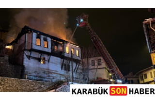 Safranbolu'da Korkutan Alevler: Tarihi Konak...
