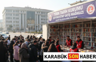 TTK Mobil Kitap Mağazası Karabük’te Okurlarla...