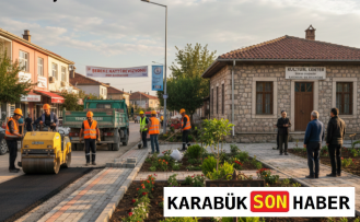 Yenice Belediye Başkanı Sertaş Karakaş Sahada Çalışmaları İnceledi