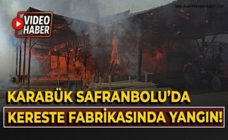 Safranbolu’da Kereste Fabrikasında Korkutan Yangın: Büyük Maddi Hasar