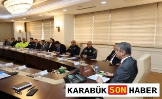 Karabük Valiliği Genişletilmiş Güvenlik Değerlendirme Toplantısı Gerçekleştirdi