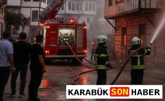 Safranbolu’da Villa Eklentisinde Yangın: Paniğe Neden Oldu