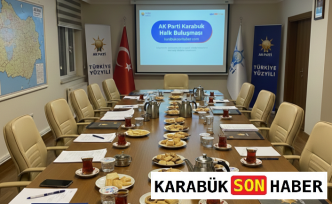 AK Parti Karabük İl Başkanı Ferhat Salt Vatandaşları Dinledi