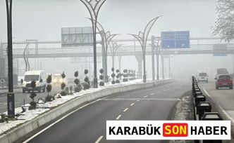 Karabük’te Sabah Saatlerinde Yoğun Pus: Görüş Mesafesi Düştü